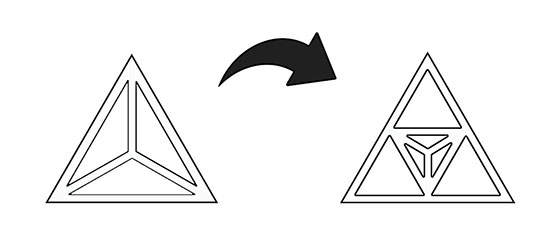 Transmutation vers la Triangulation
