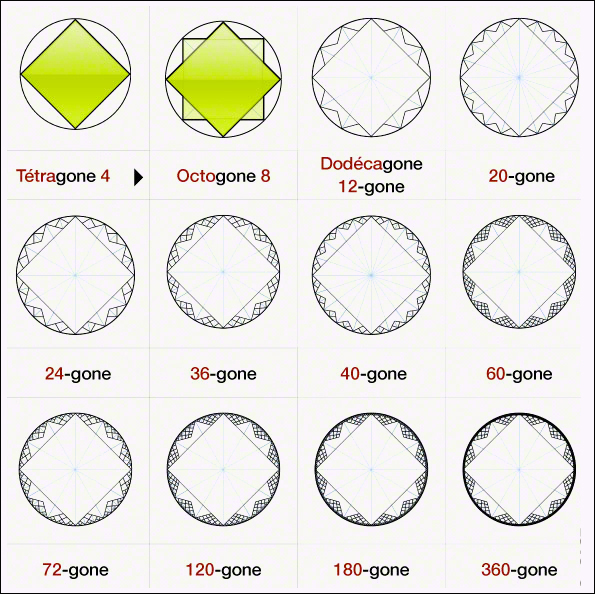 polygones carrés
