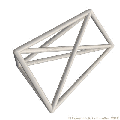 chiffre 5 hyper tetraedre