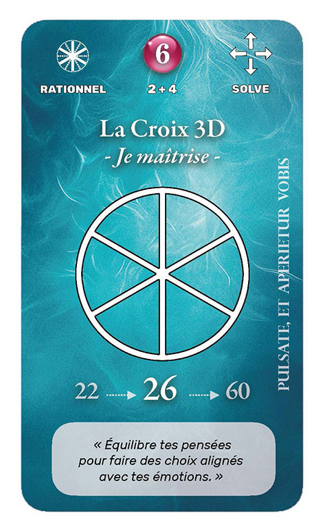 Carte Oracle de la Croix 3D