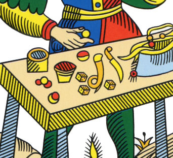 Le Bateleur et le jeu de dés