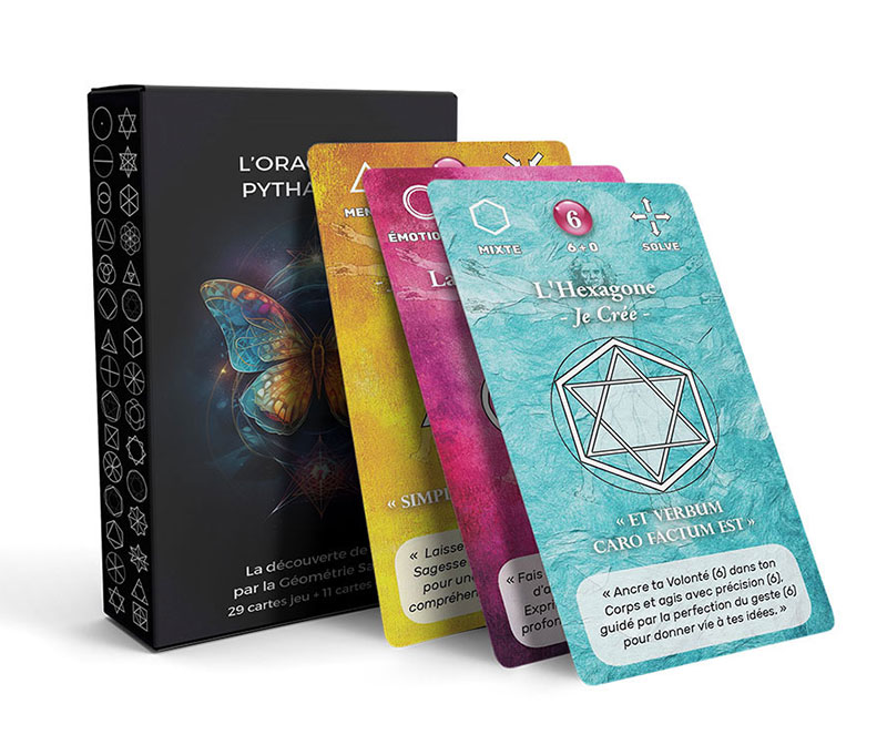 Oracle de Pythagore - Jeu de Cartes Auto-Divinatoire