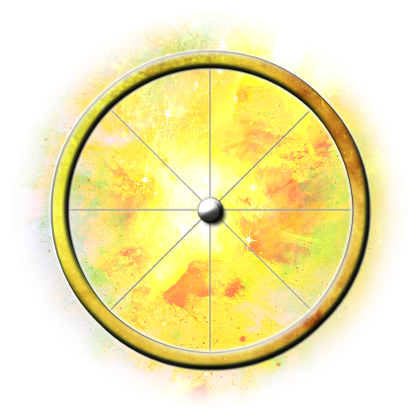 Symbole Cercle pointé — nombre-source 10