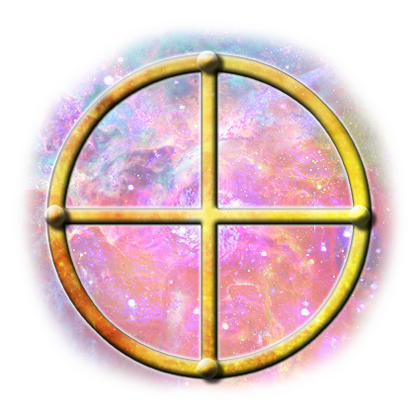 Symbole Croix à 4 branches — nombre-source 22