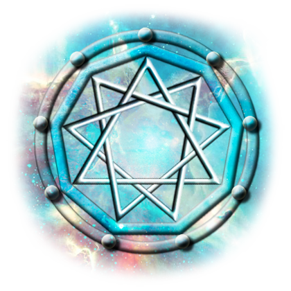 Symbole Ennéagramme — nombre-source 90