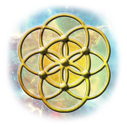 Symbole Graine de vie — nombre-source 25