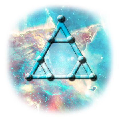 Symbole Triangle Émotionnel — nombre-source 36