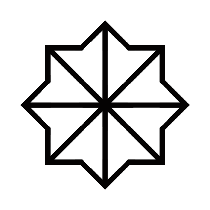 Octagramme Centré Complet - Corps Vital Alchimique