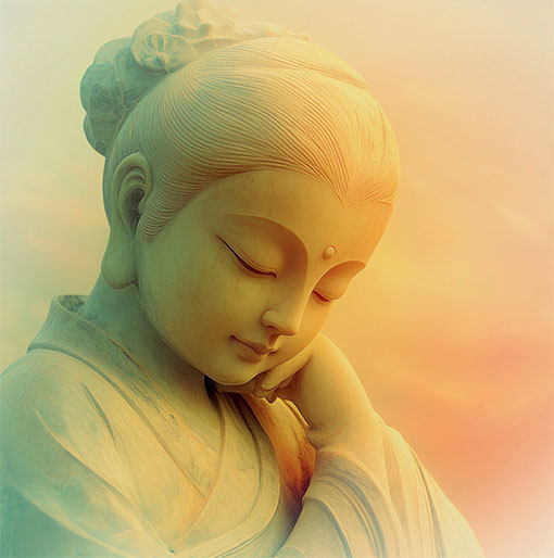 Symbole de la Bonté — Rayonnement du cœur juste