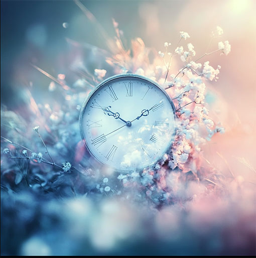 Symbole du Temps — La danse invisible de la transformation